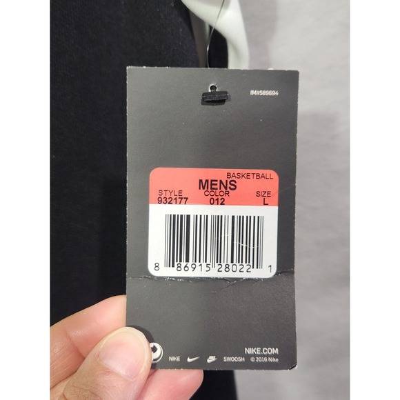 New Nike Baylor University Bears Basketball Jersey Men's Large 932177 Black Neon - Picture 2 of 5